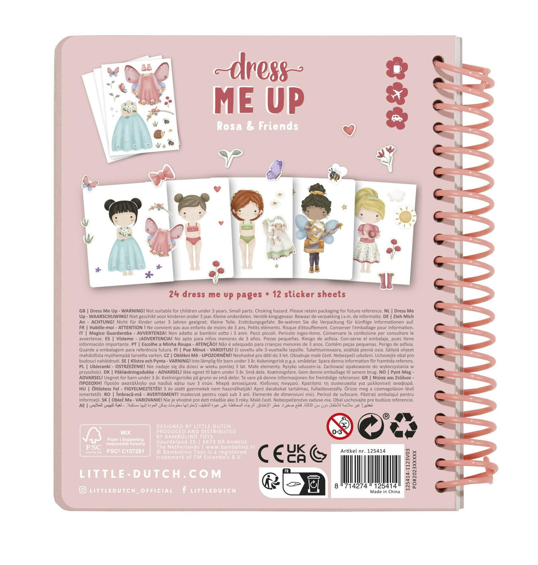 Little Dutch Dress Me Up Book – Rosa &amp; Friends
