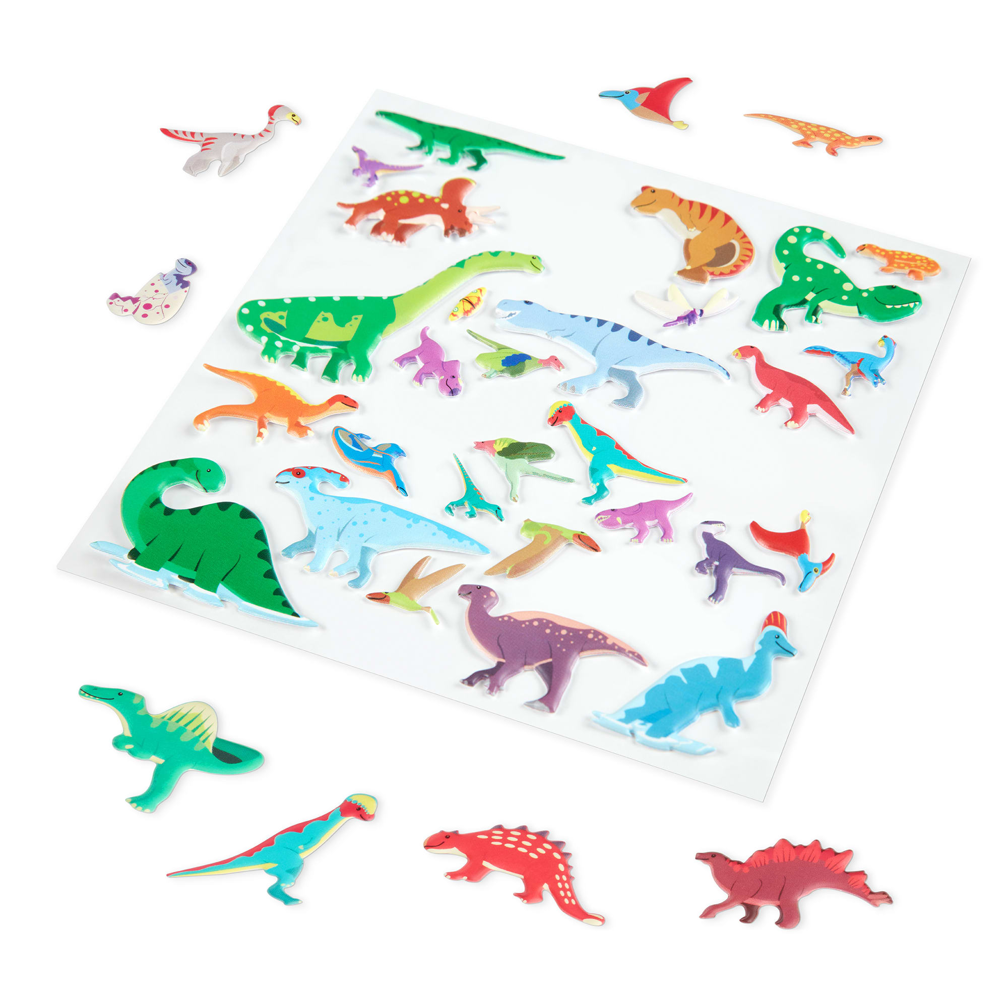 Melissa & Doug Puffy Sticker Play Set – Dinosaur