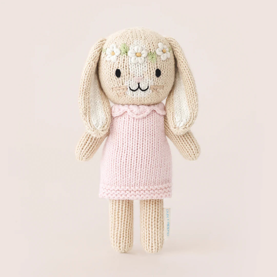 Cuddle + Kind Tiny Hannah the Bunny (Blush)