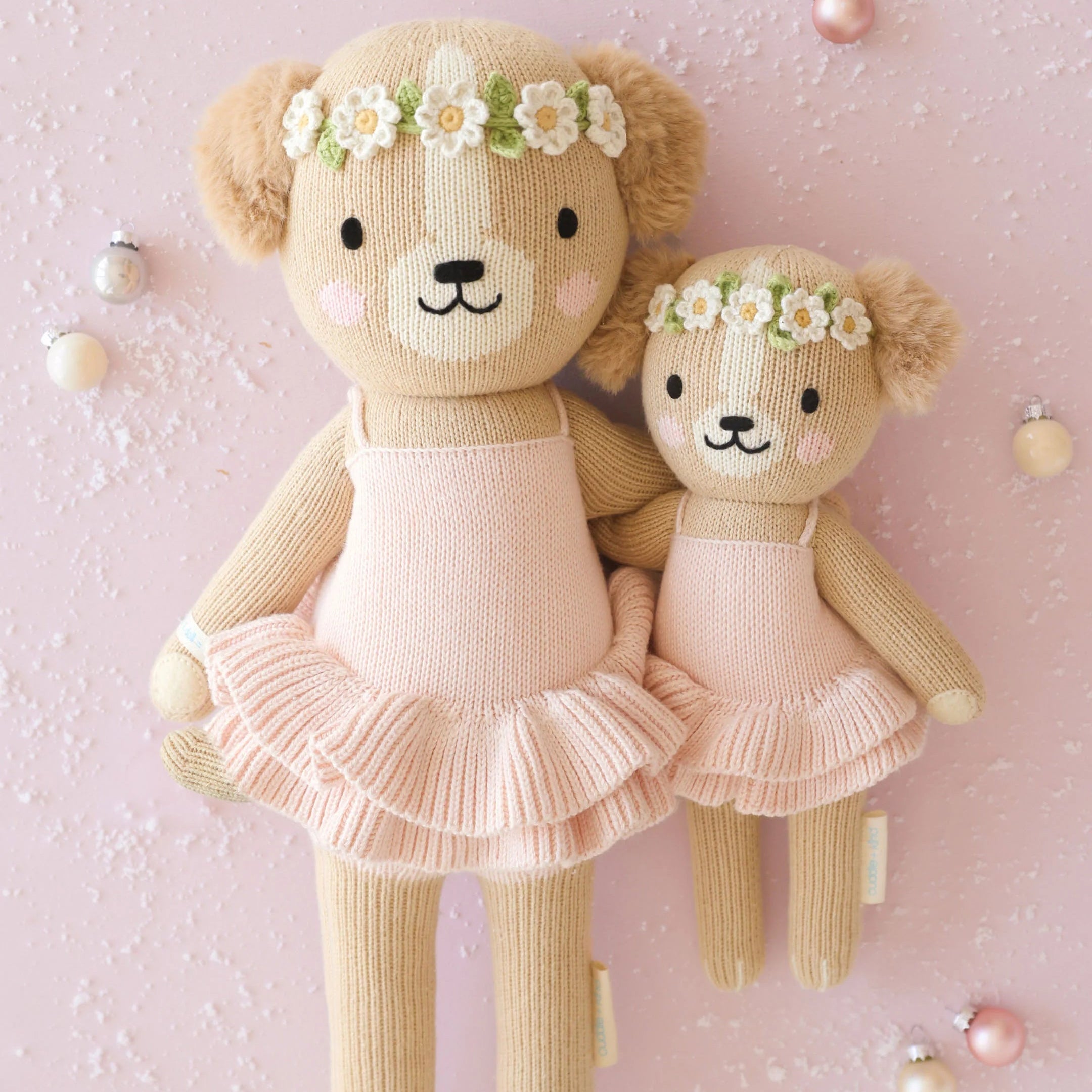 Cuddle + Kind Evelyn the Golden Puppy (Ballet Pink)