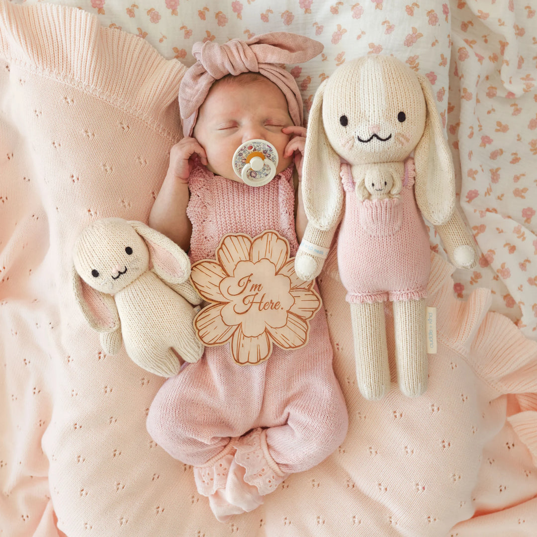 Cuddle + Kind Briar the Bunny (Peony Pink)