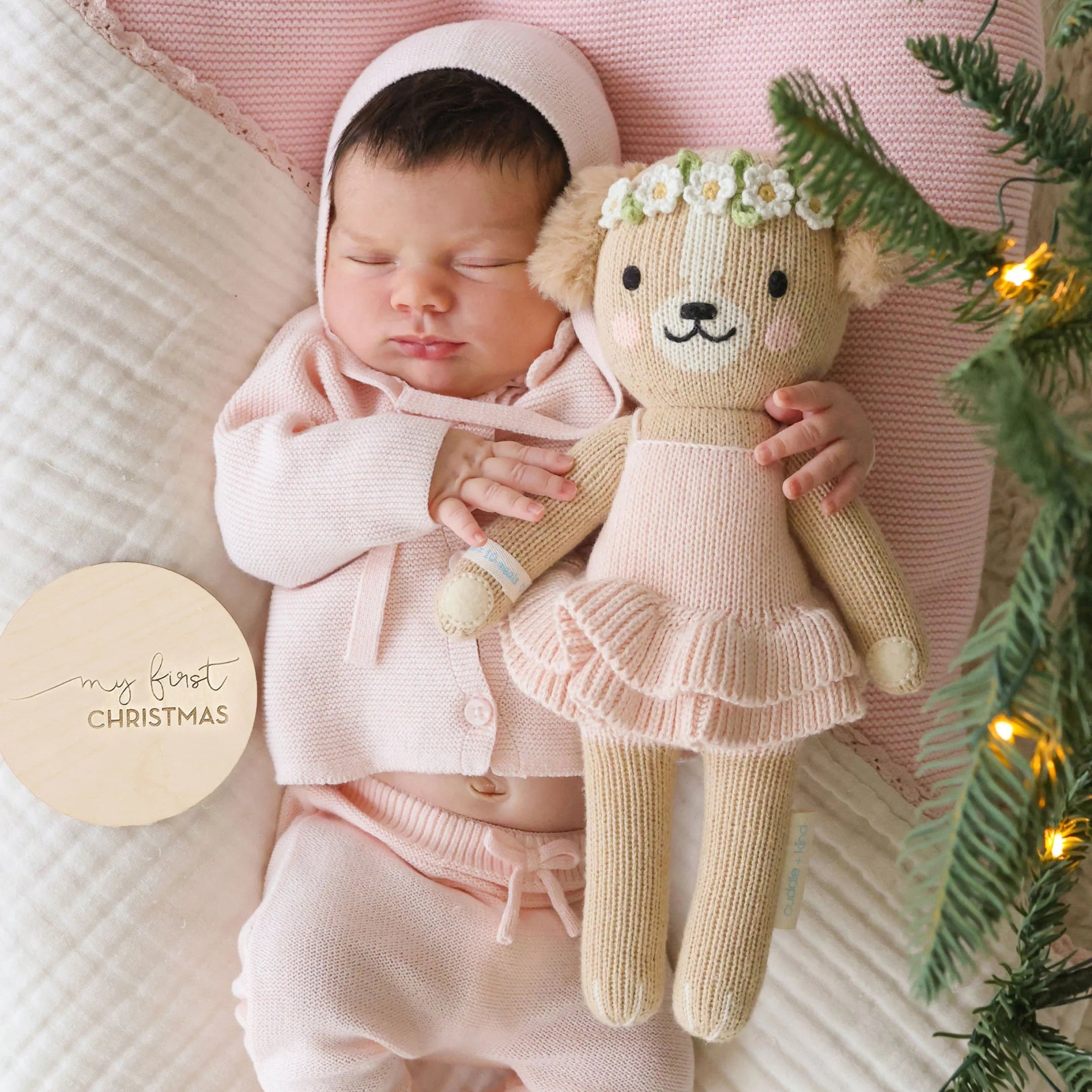 Cuddle + Kind Evelyn the Golden Puppy (Ballet Pink)