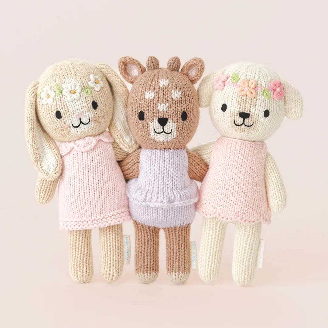 Cuddle + Kind Tiny Hannah the Bunny (Blush)