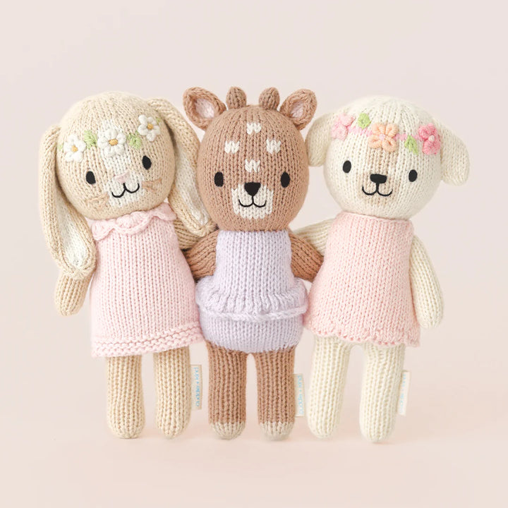 Cuddle + Kind Tiny Hannah the Bunny (Blush)