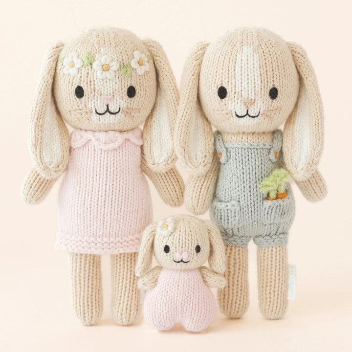 Cuddle + Kind Tiny Hannah the Bunny (Blush)