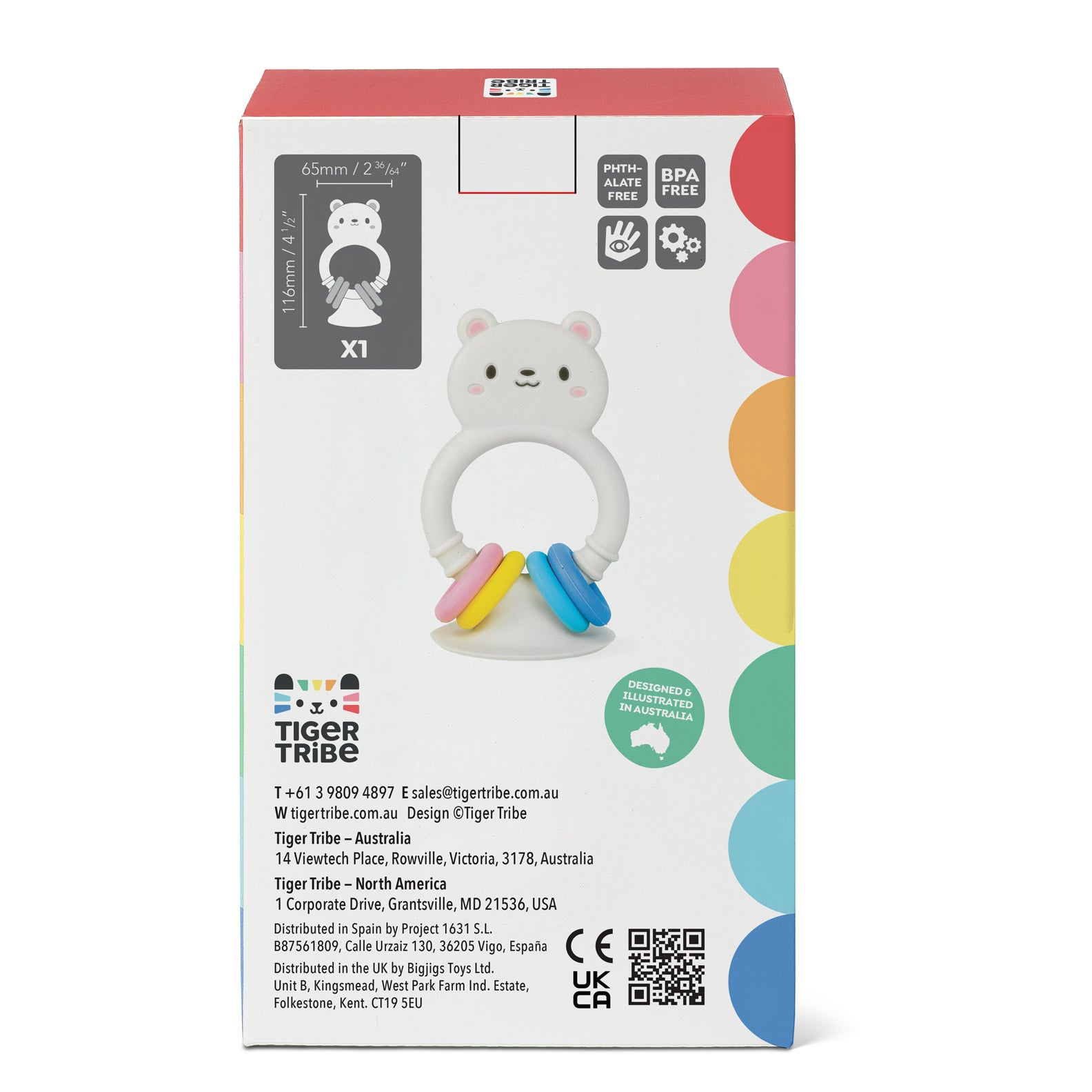 Tiger Tribe High Chair Silicone Buddy – Bear