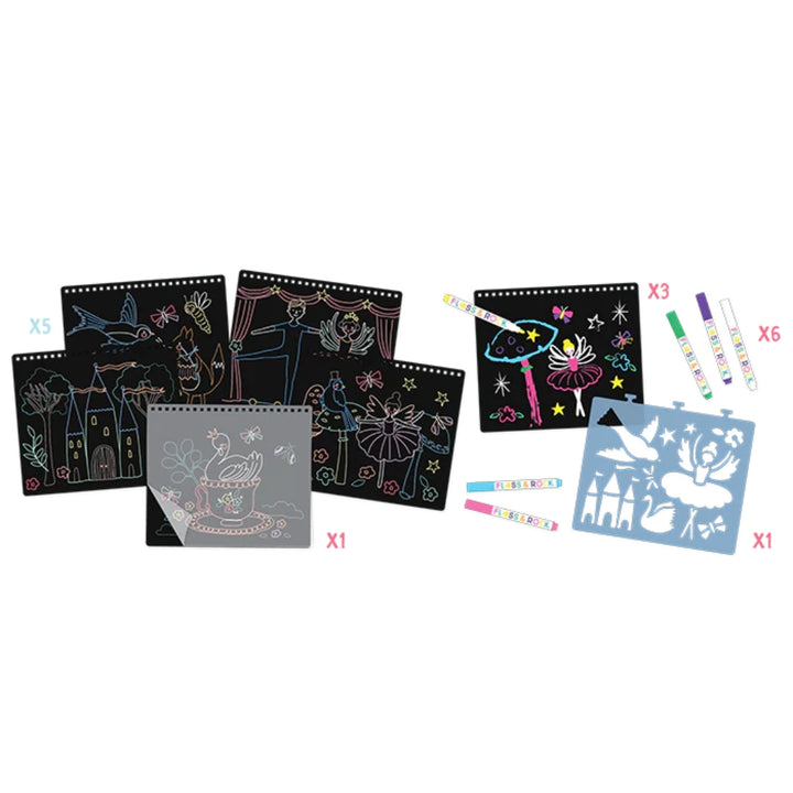 Floss &amp; Rock Chalkboard Sketchbook – Enchanted