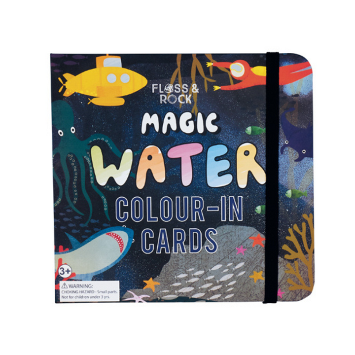 Floss &amp; Rock Magic Colour Changing Water Cards – Deep Sea