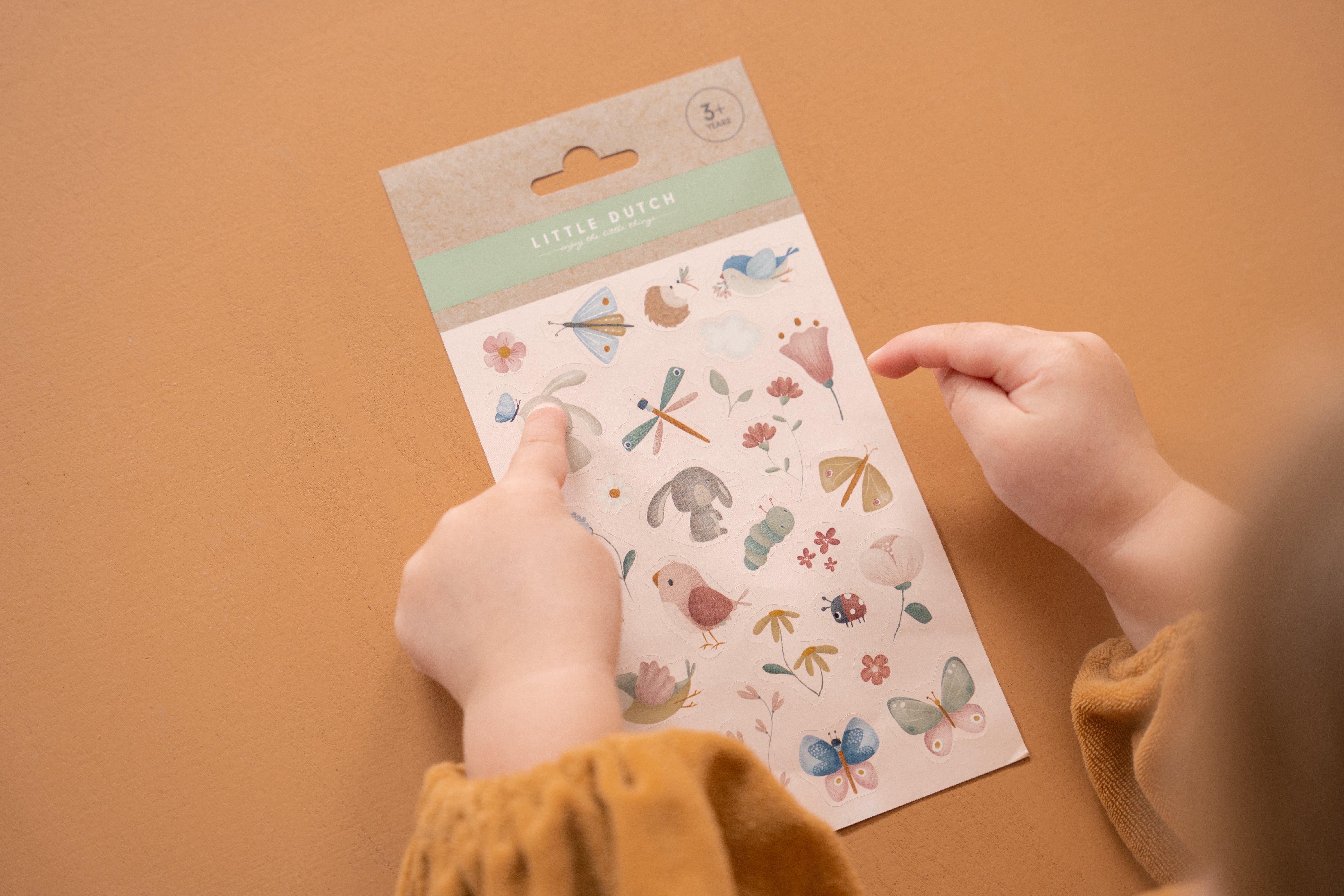 Little Dutch Sticker Sheet – Flowers & Butterflies