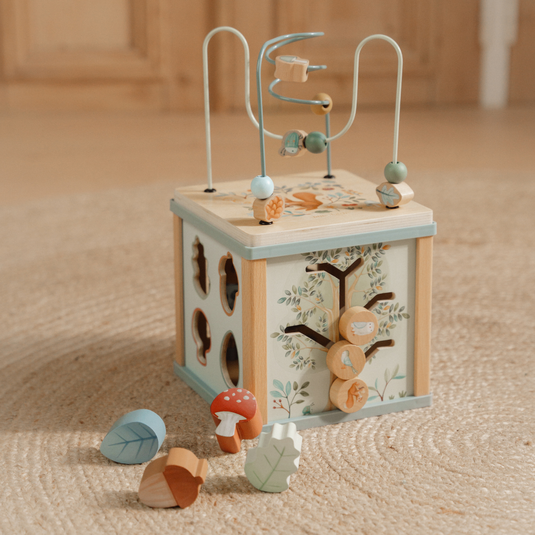 Little Dutch Activity Cube – Forest Friends