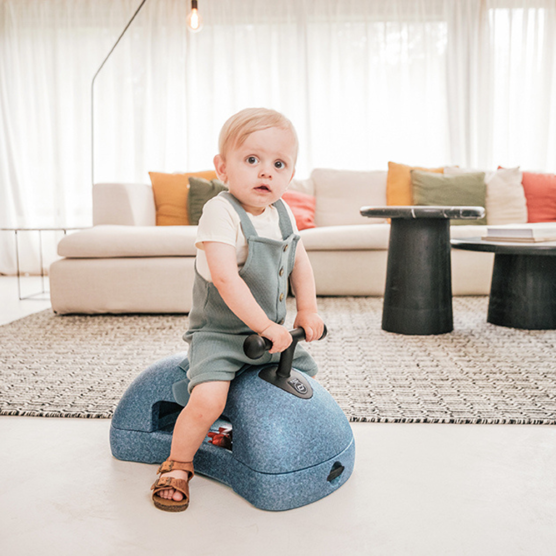 Scoot And Ride My First 3-in-1 Baby Walker &amp; Ride-On – Steel
