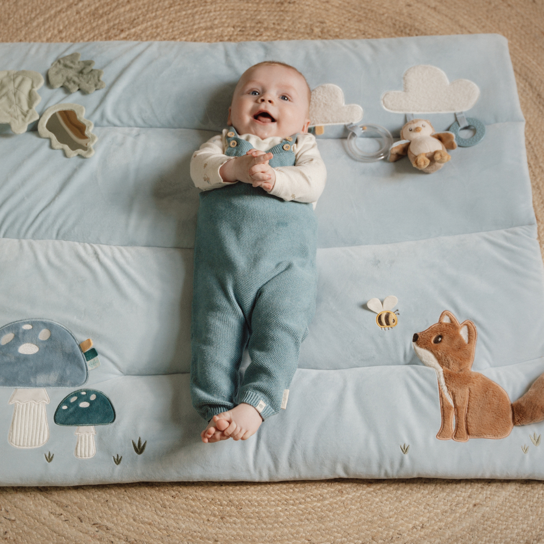 Little Dutch Soft Baby Playmat – Forest Friends