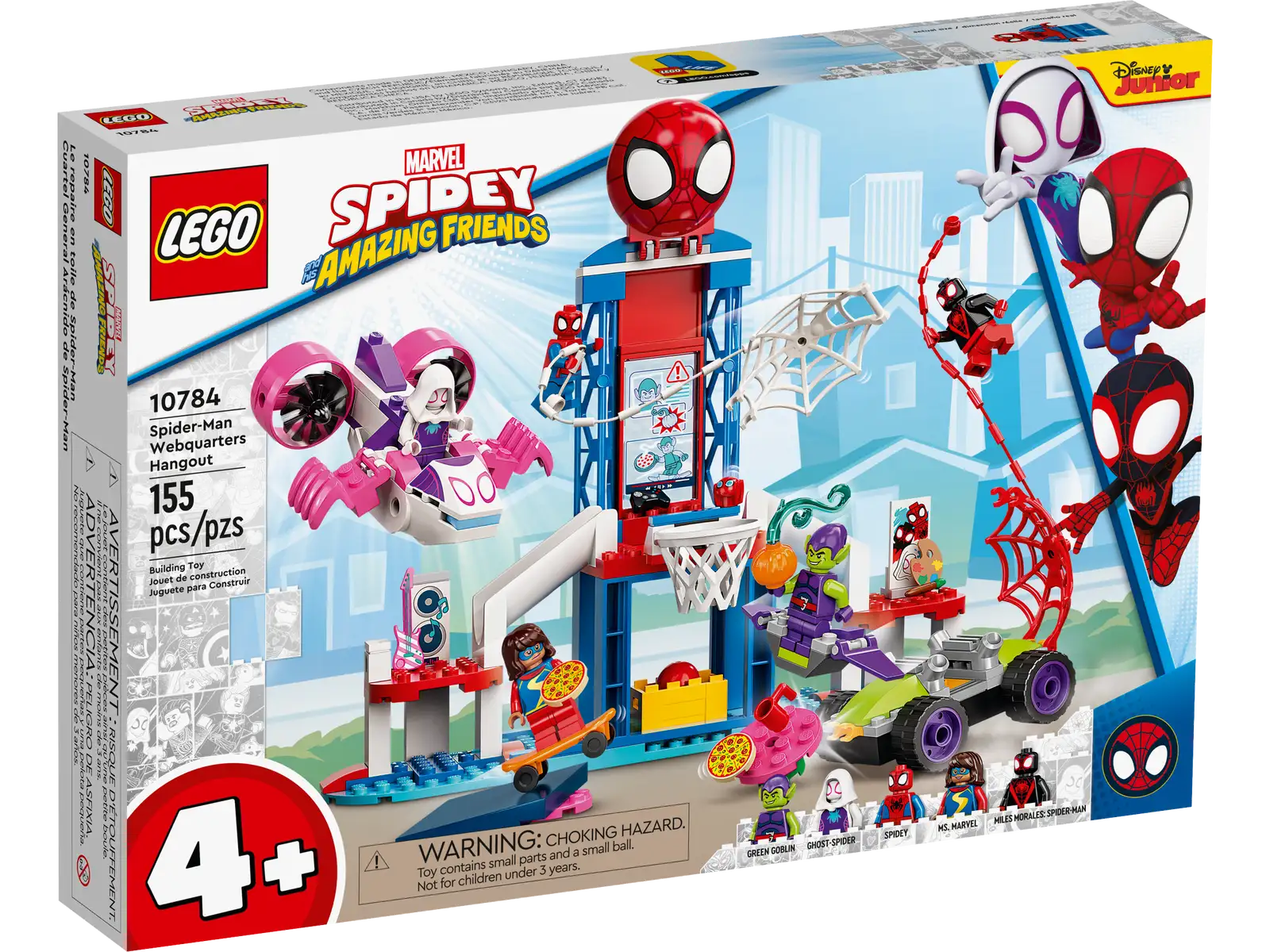 LEGO® Marvel Spidey and His Amazing Friends – Spider-Man’s Headquarters Hangout | 10784