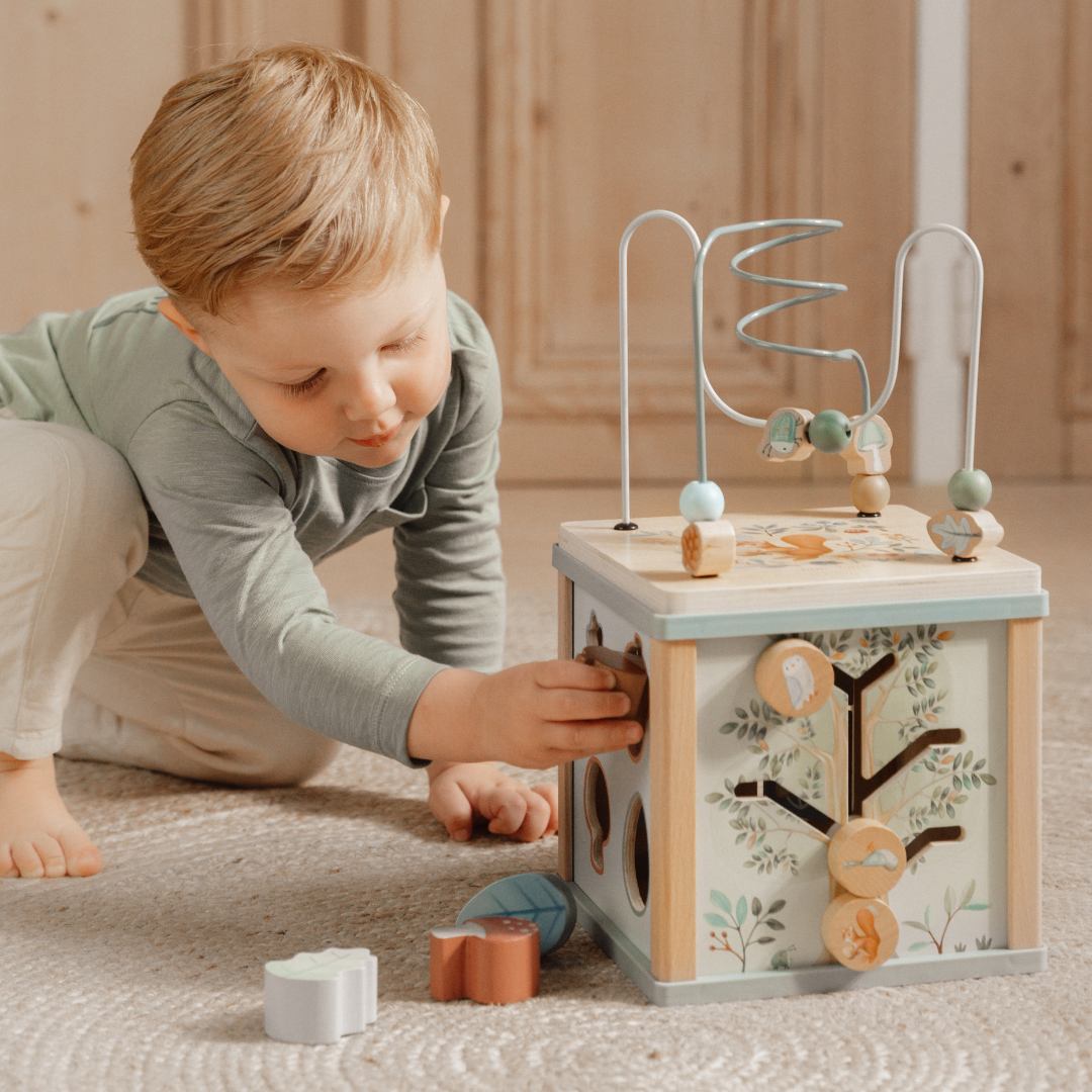 Little Dutch Activity Cube – Forest Friends