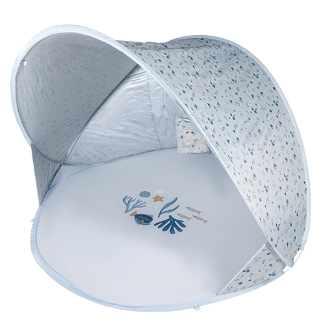 Pop-Up Beach Tent – Ocean Dreams Blue
