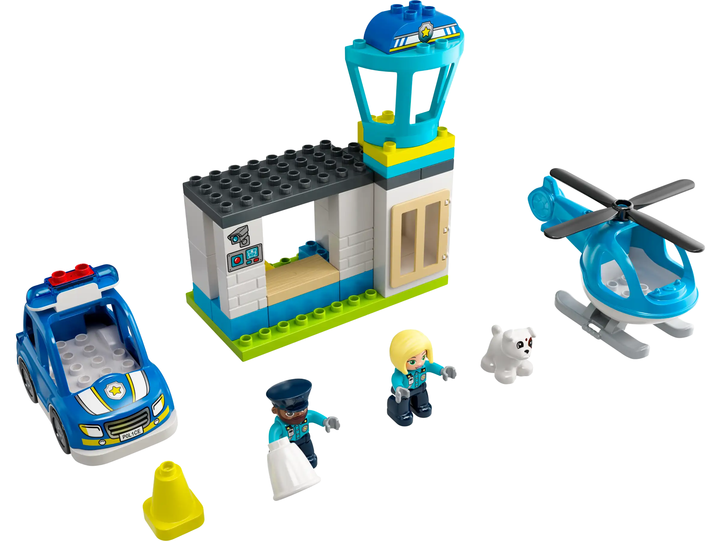 LEGO® DUPLO® Police Station & Helicopter | 10959