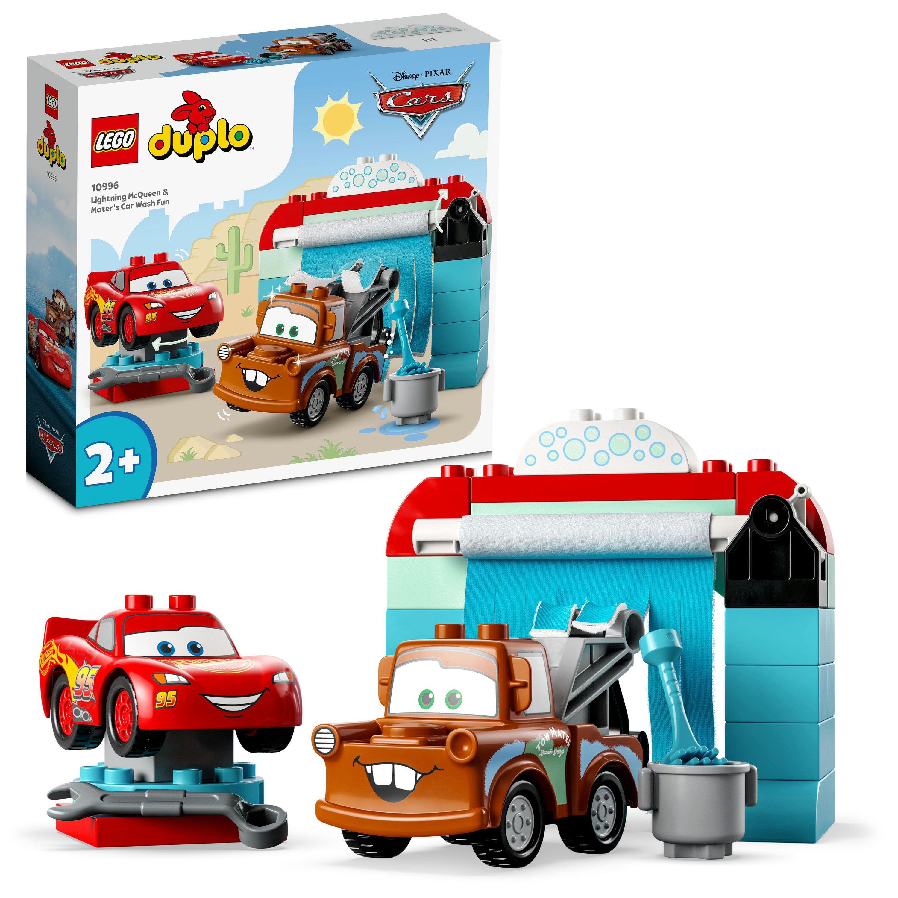 LEGO® DUPLO® Disney and Pixar’s Cars Lightning McQueen & Mater’s Car Wash Fun | 10996
