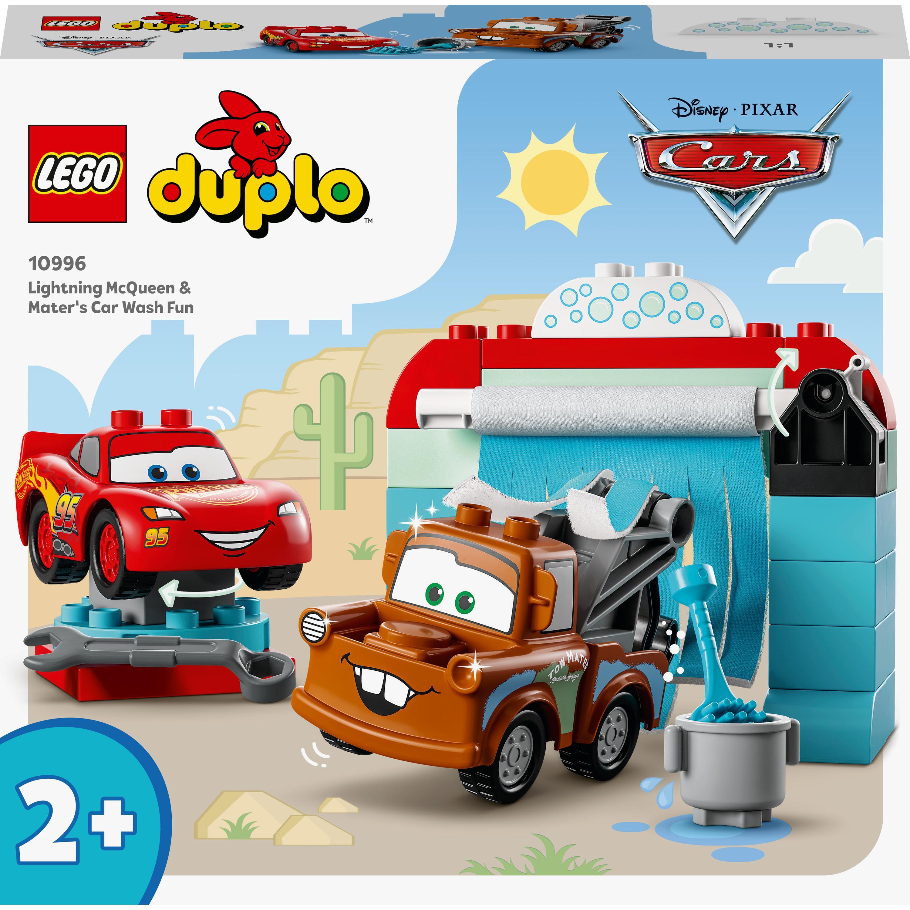 LEGO® DUPLO® Disney and Pixar’s Cars Lightning McQueen & Mater’s Car Wash Fun | 10996
