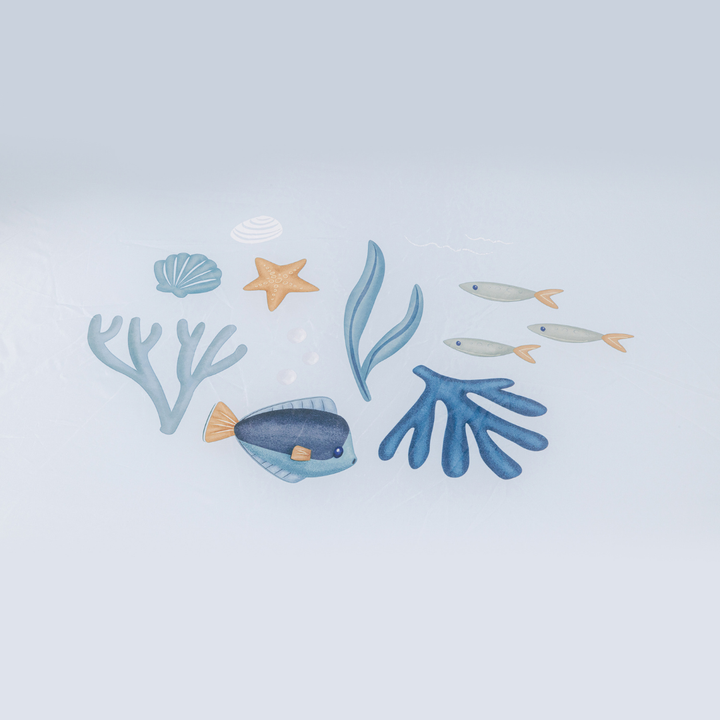 Pop-Up Beach Tent – Ocean Dreams Blue