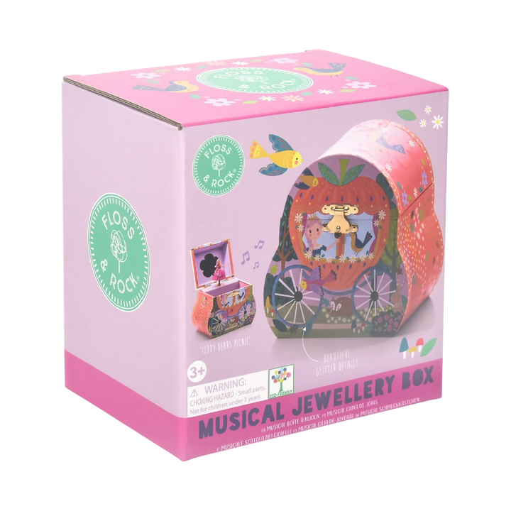 Floss &amp; Rock Musical Jewellery Box – Fairy Tale Carriage