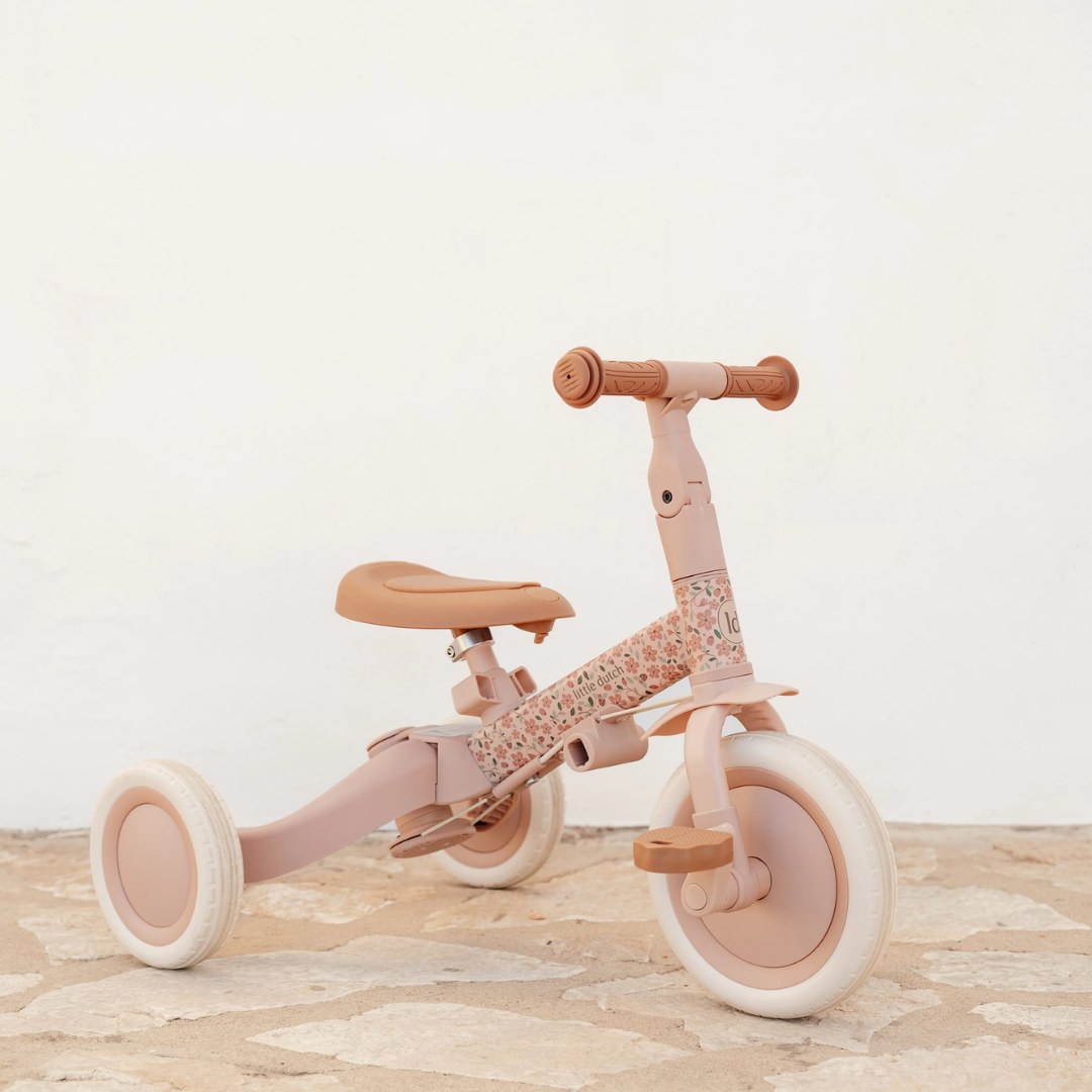 Little Dutch 4-in-1 Tricycle – Fairy Floral