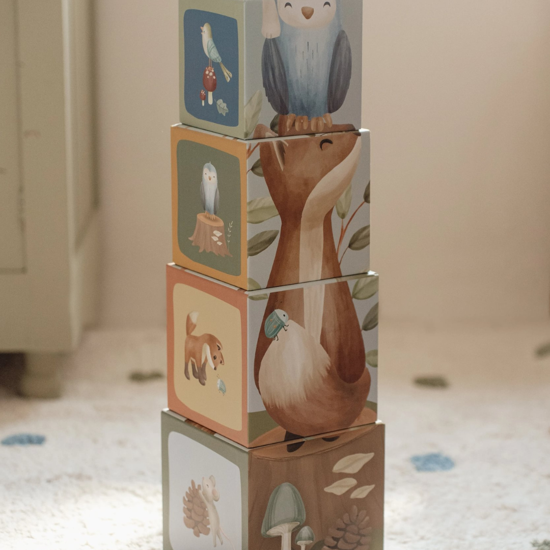 Little Dutch Stacking Blocks – Forest Friends