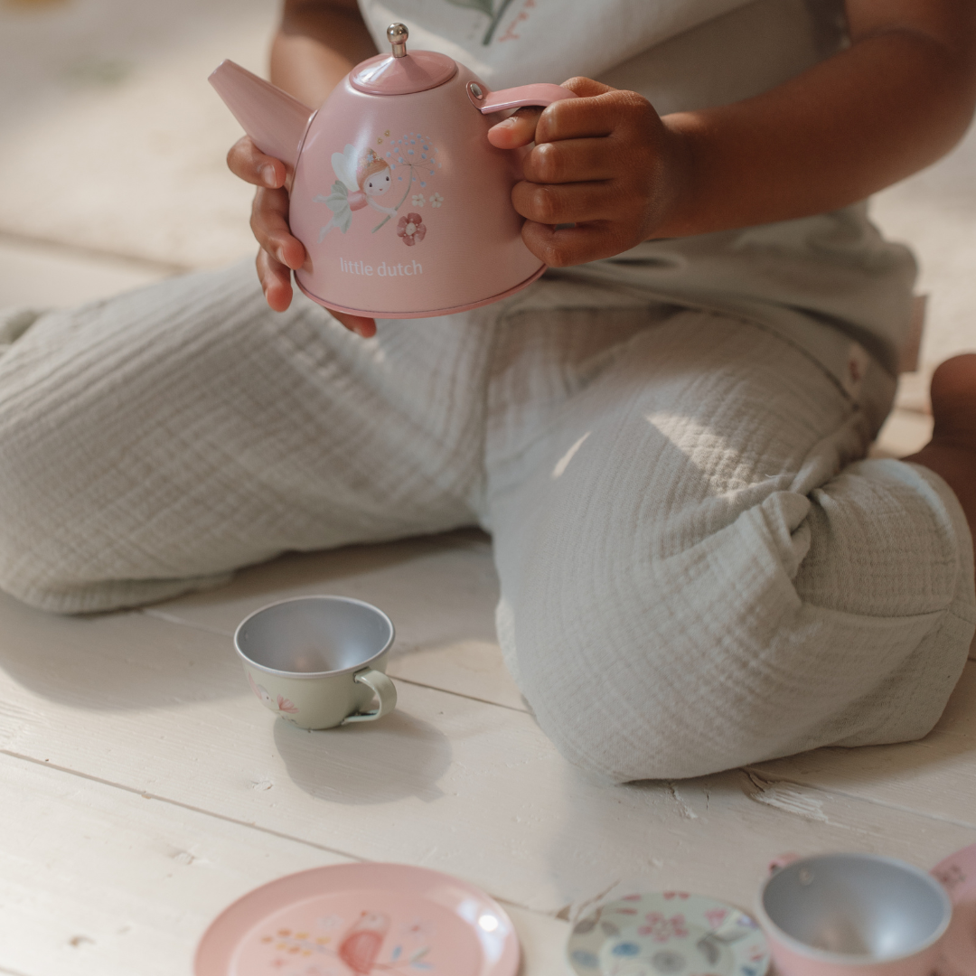 Little Dutch Tea Set in Suitcase – Fairy Garden (13 Piece)