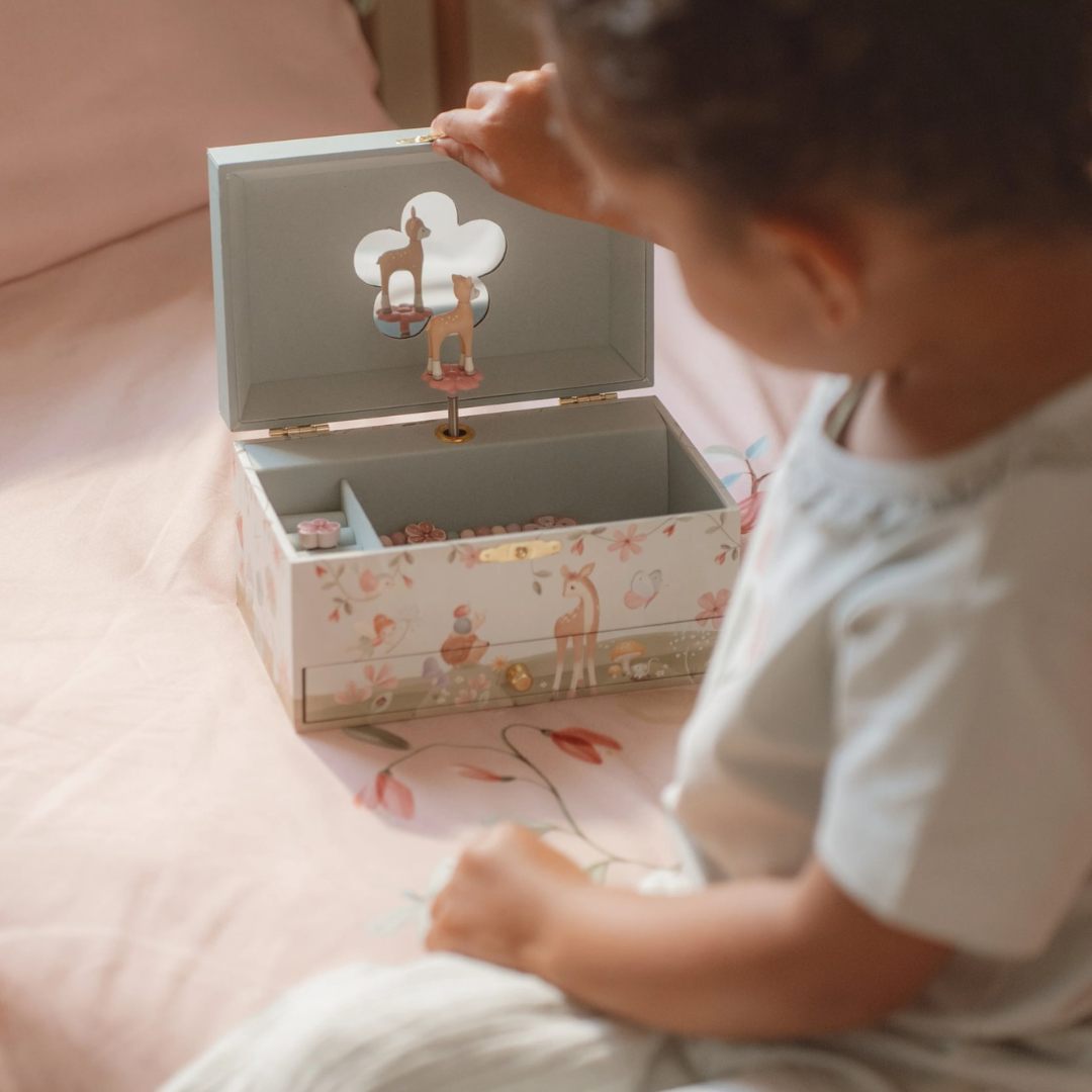 Little Dutch Musical Deer Jewellery Box – Fairy Garden