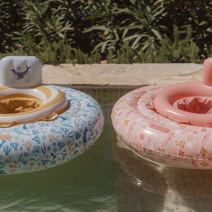 Little Dutch Inflatable Baby Float – Ocean Dreams Pink