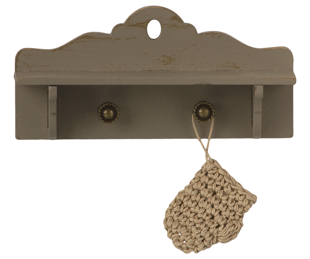 Maileg Miniature Mouse Dollhouse Shelf
