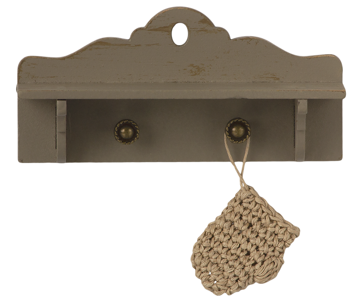 Maileg Miniature Mouse Dollhouse Shelf