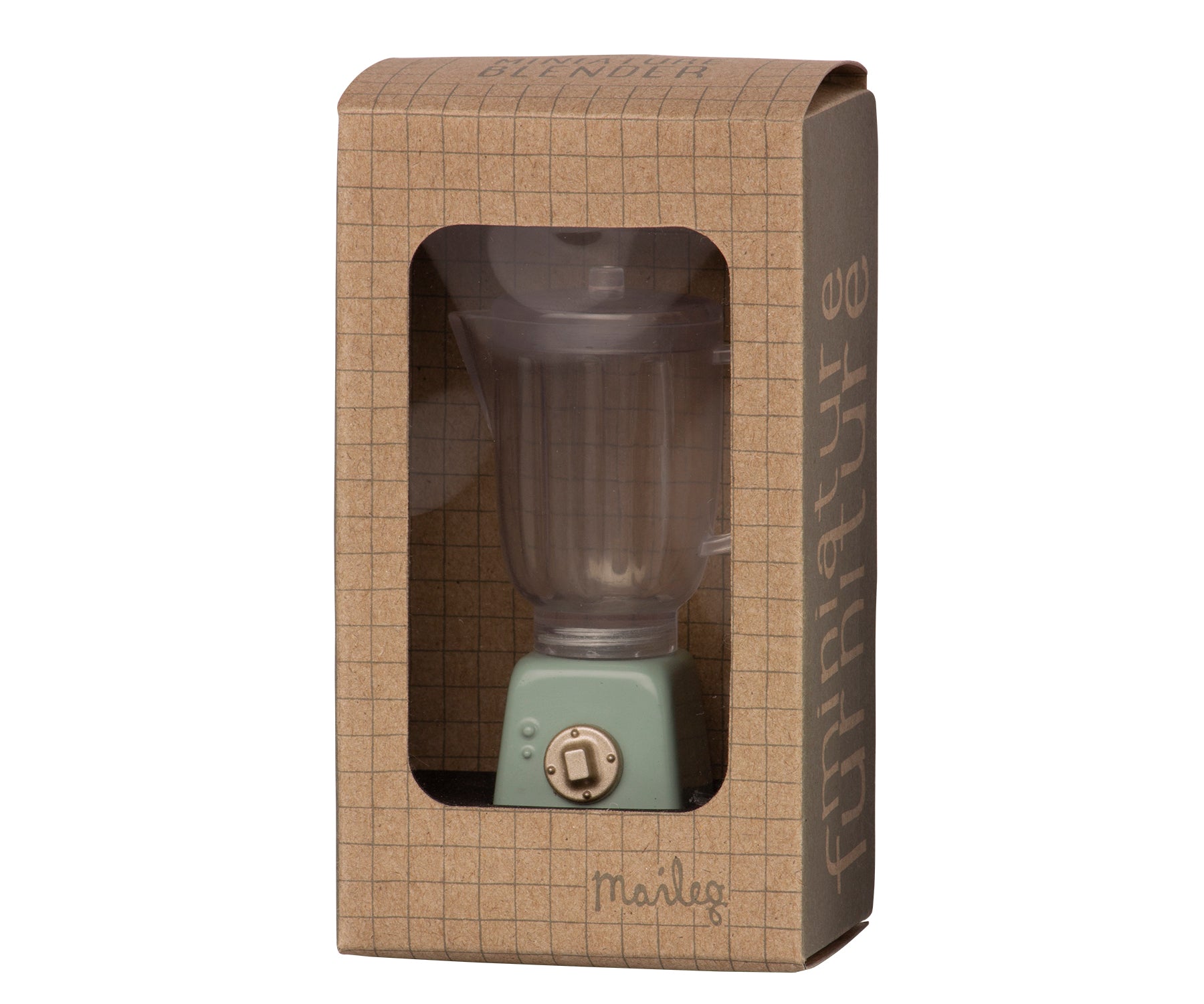 Maileg Miniature Mouse Blender – Mint
