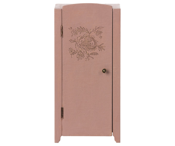 Maileg Miniature Wooden Mouse Closet – Light Rose