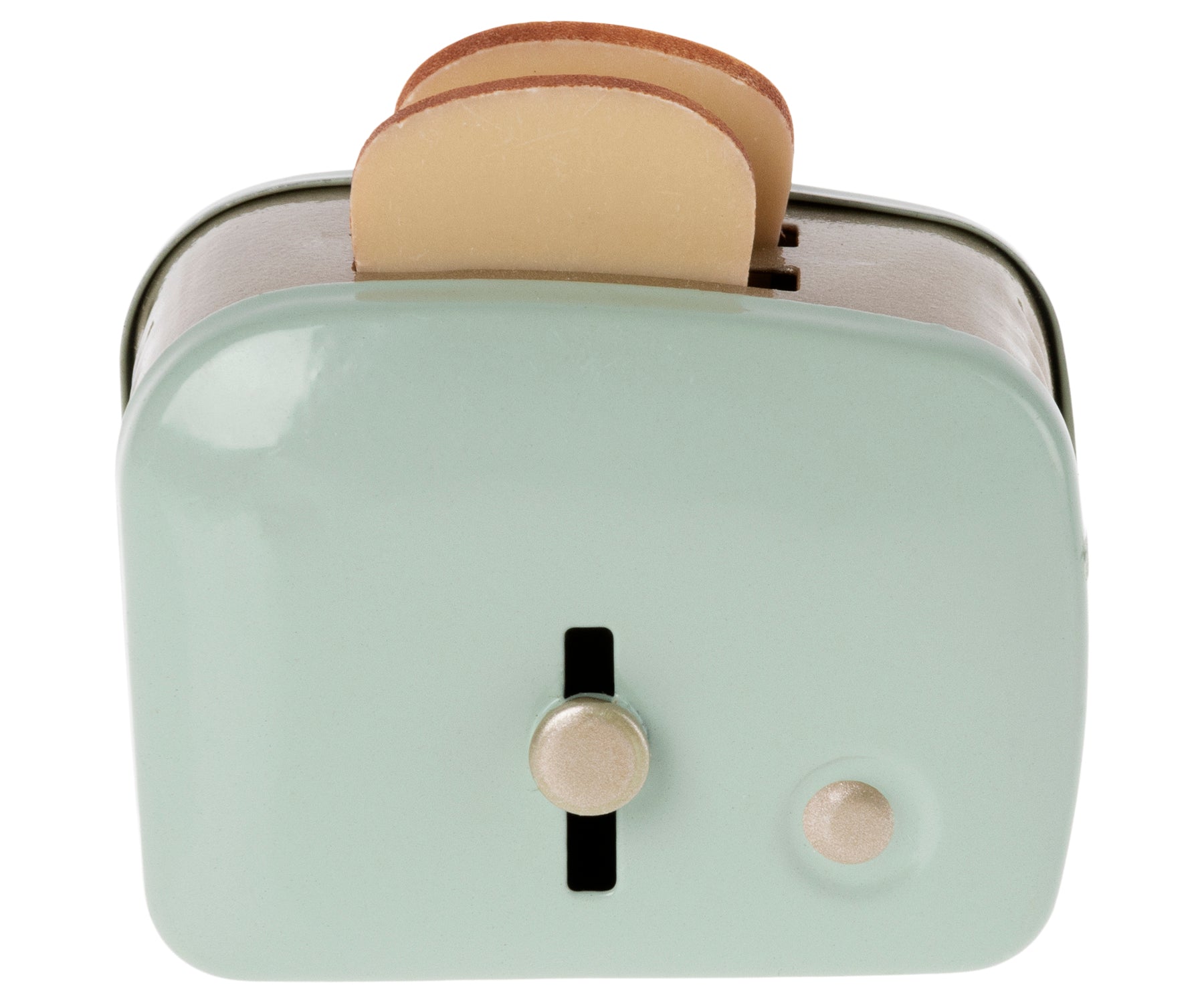 Maileg Miniature Toaster with Bread – Mint