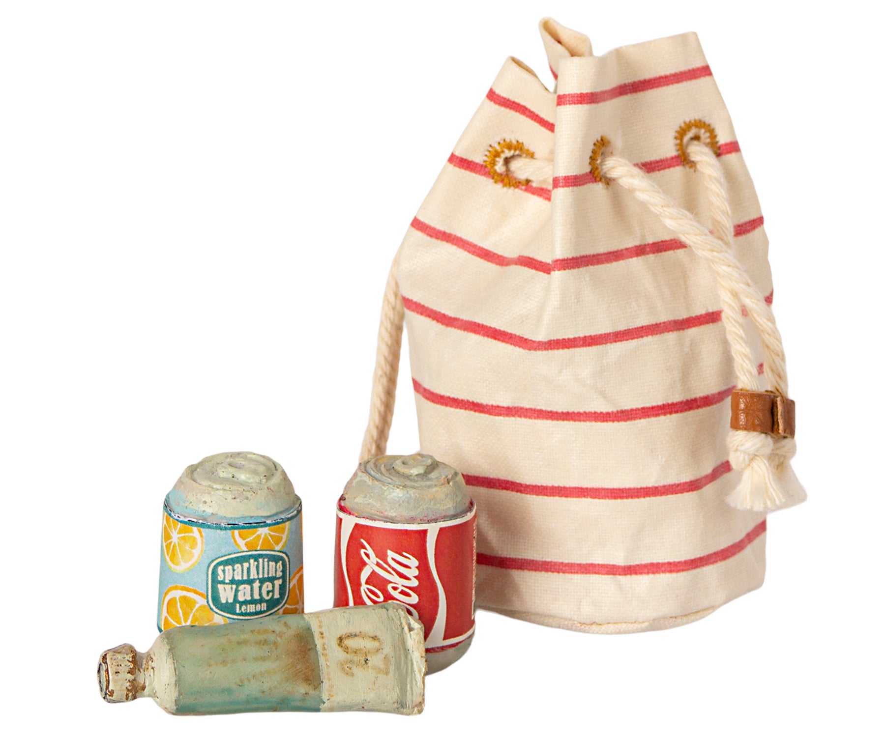 Maileg Miniature Bag with Beach Essentials