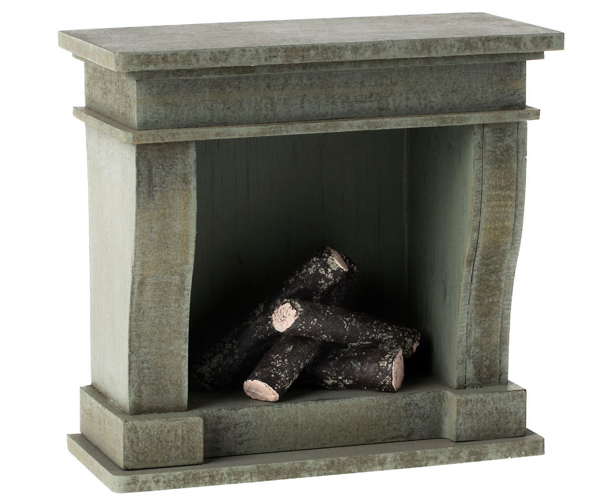 Maileg Miniature Mouse Fireplace