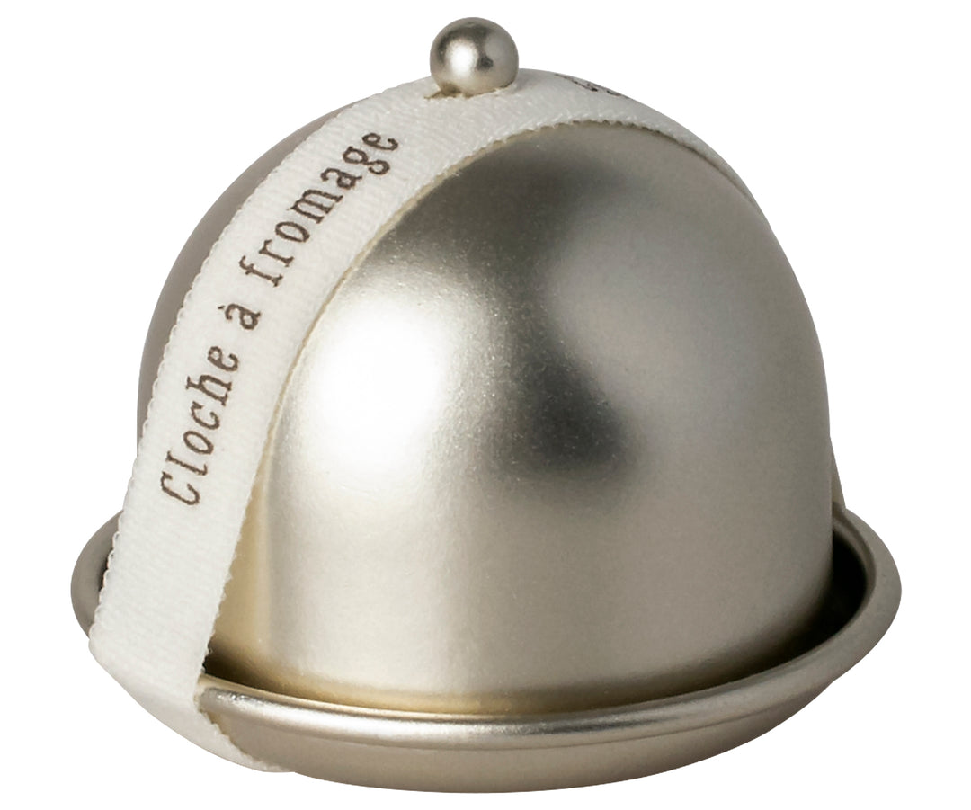 Maileg Miniature Mouse Cheese Bell