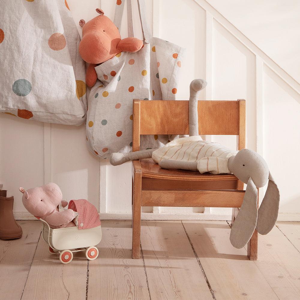 Maileg Miniature Pram – Coral