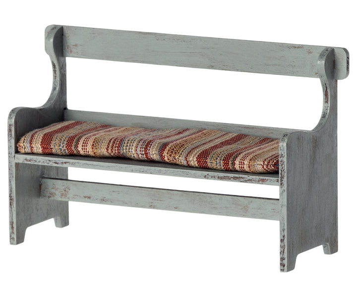 Maileg Miniature Wooden Mouse Bench