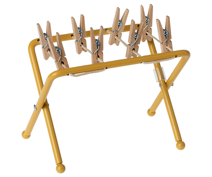 Maileg Miniature Mouse Drying Rack with Pegs