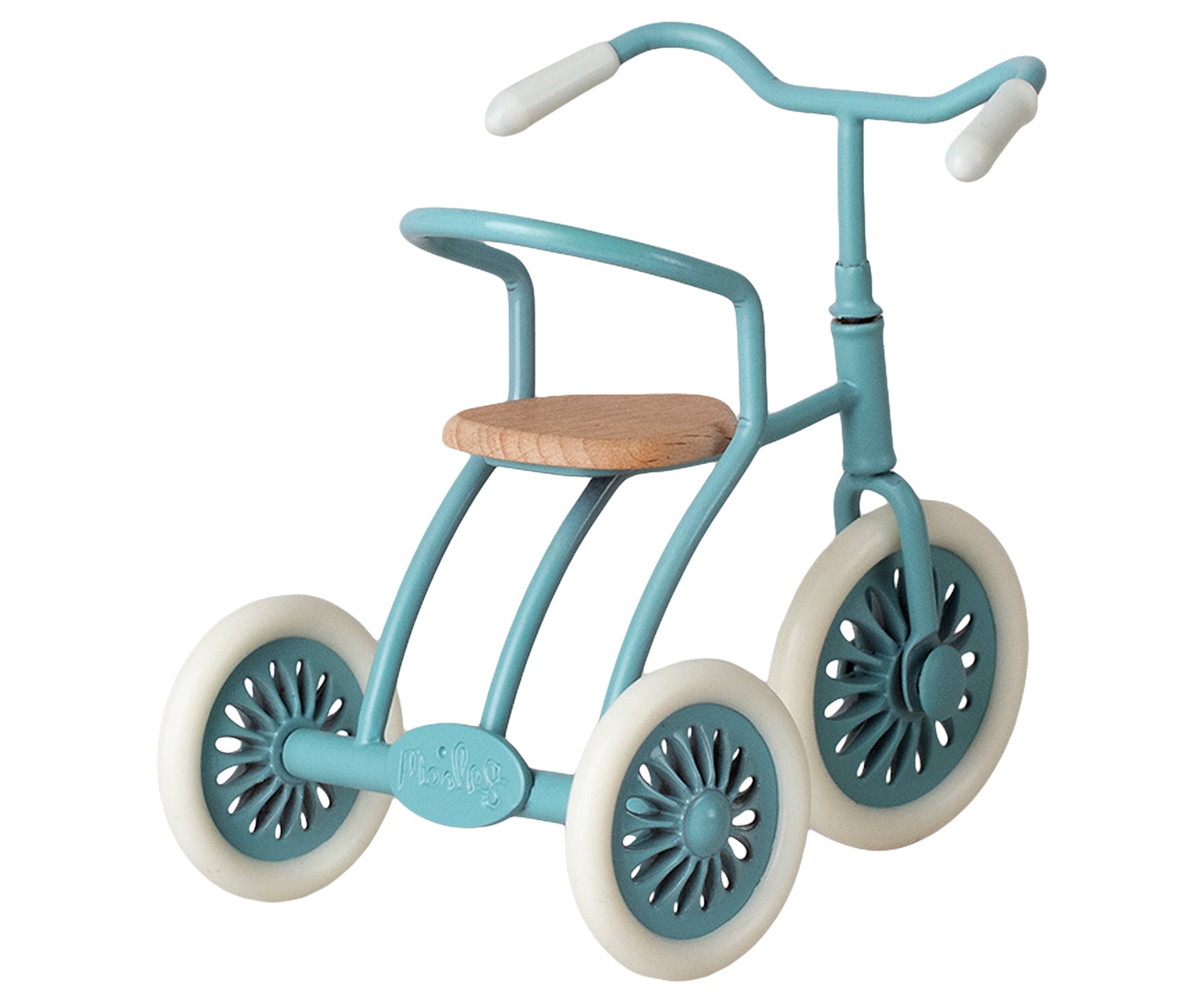 Maileg Miniature Mouse Tricycle – Petrol Blue