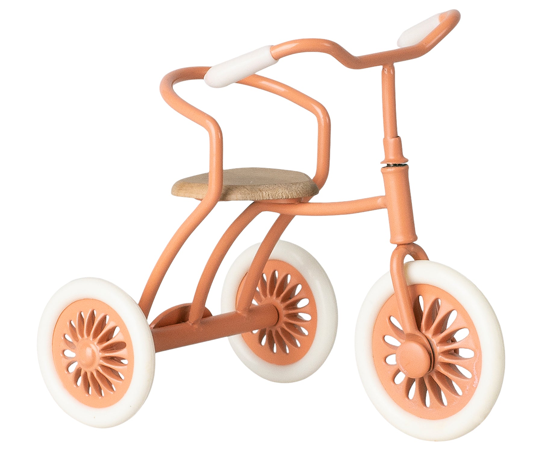Maileg Miniature Mouse Tricycle – Coral