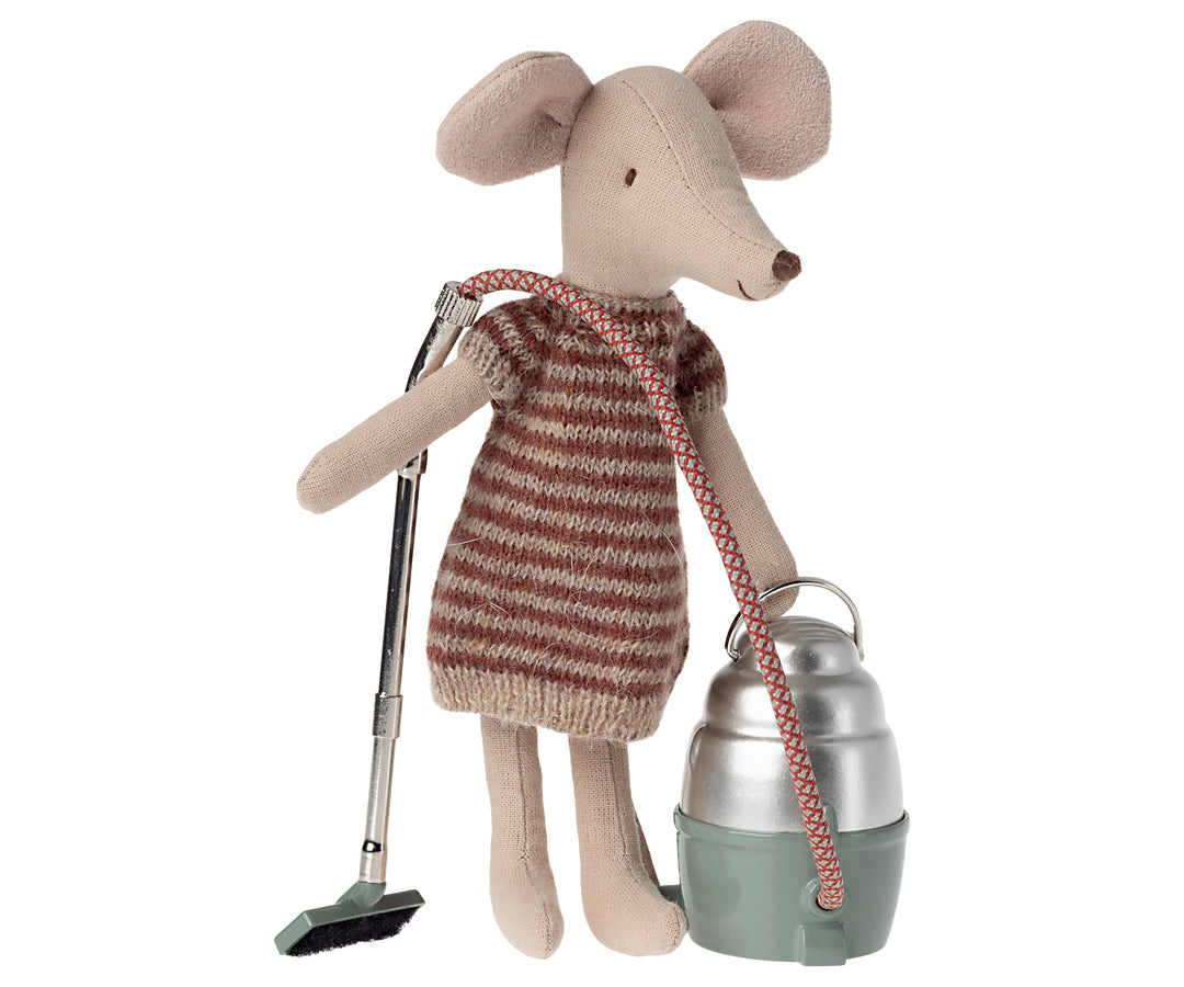 Maileg Miniature Mouse Vacuum Cleaner