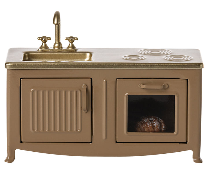 Maileg Miniature Mouse Kitchen – Light Brown