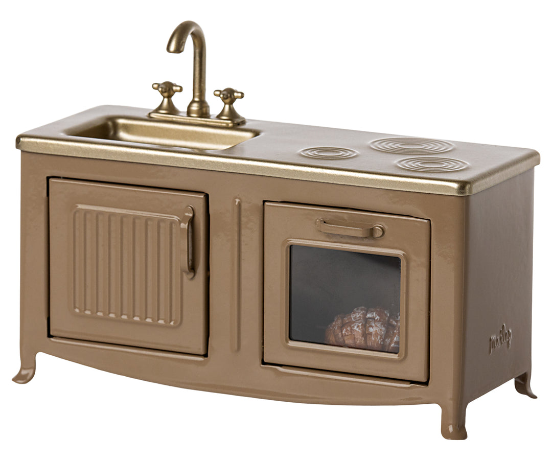 Maileg Miniature Mouse Kitchen – Light Brown