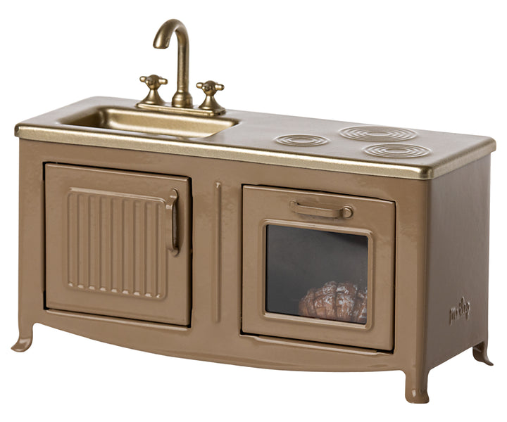 Maileg Miniature Mouse Kitchen – Light Brown