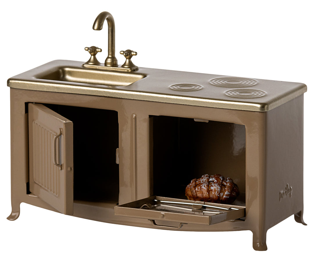 Maileg Miniature Mouse Kitchen – Light Brown