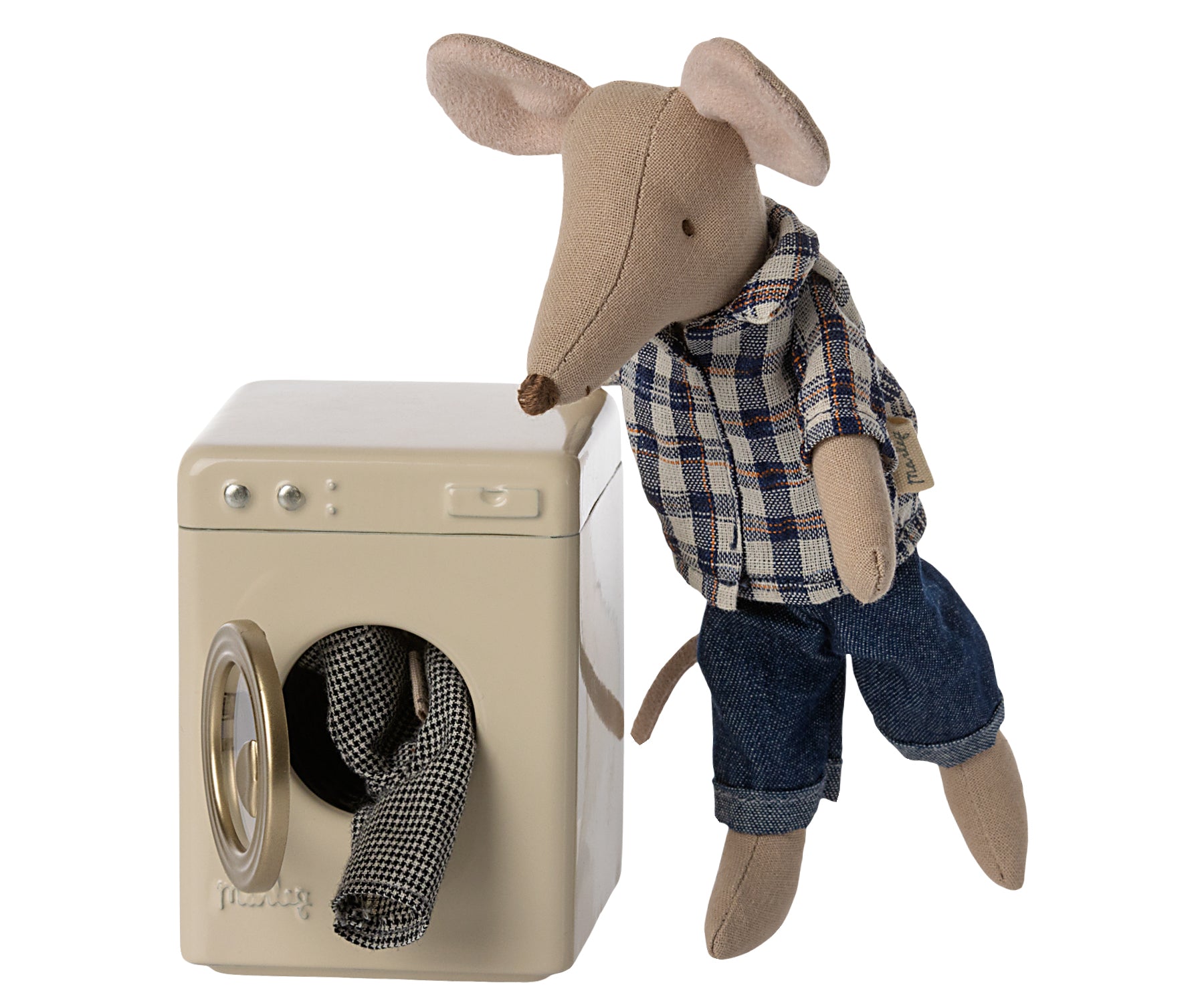 Maileg Miniature Mouse Washing Machine