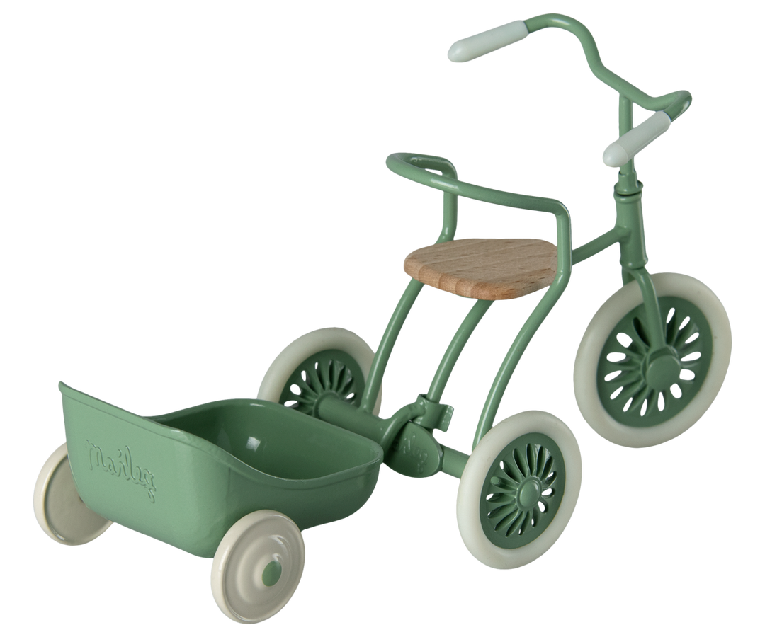 Maileg Miniature Mouse Tricycle Hanger – Green
