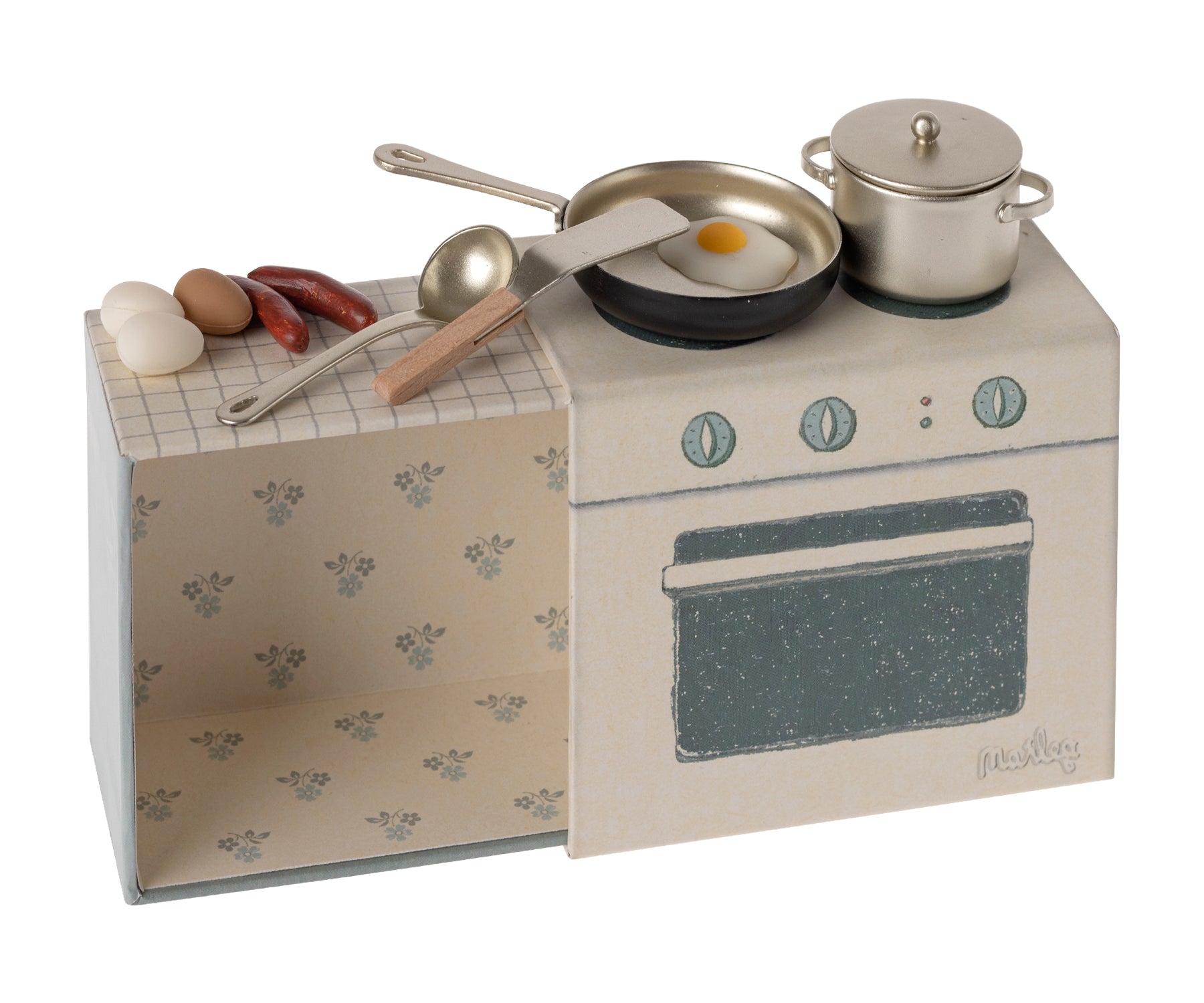 Maileg Miniature Mouse Cooking Set